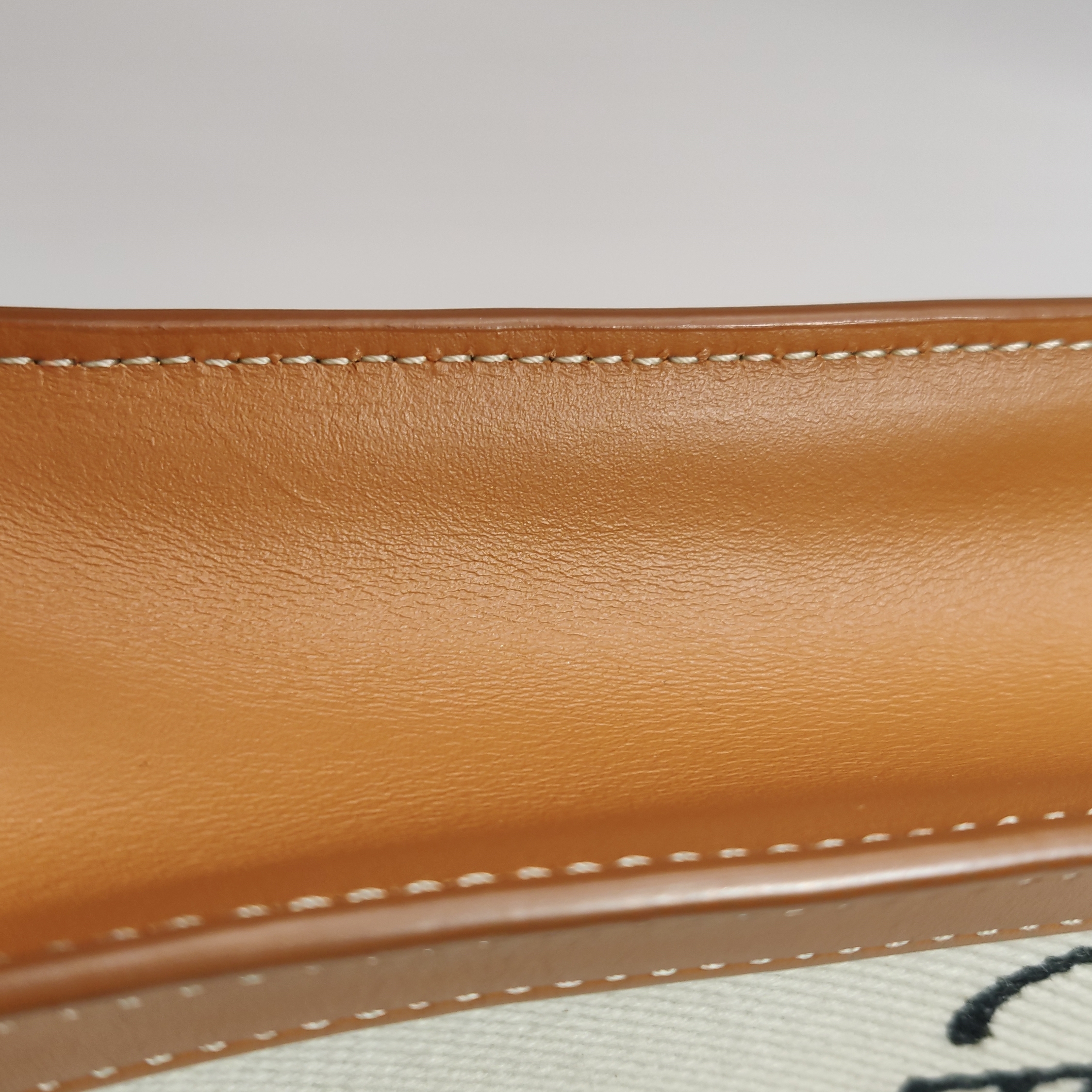 Celine Vertical Cabas Tote Canvas with Leather Mini — photo 13 of 15