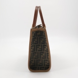 Fendi Sunshine Shopper Tote Zucca Canvas Small — thumbnail 3