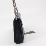 Saint Laurent(YSL) Classic Monogram Tassel Crossbody Bag Crocodile Embossed Leather Medium — thumbnail 4