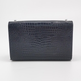 Saint Laurent(YSL) Classic Monogram Tassel Crossbody Bag Crocodile Embossed Leather Medium — thumbnail 5