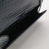 Saint Laurent(YSL) Classic Monogram Tassel Crossbody Bag Crocodile Embossed Leather Medium — thumbnail 7
