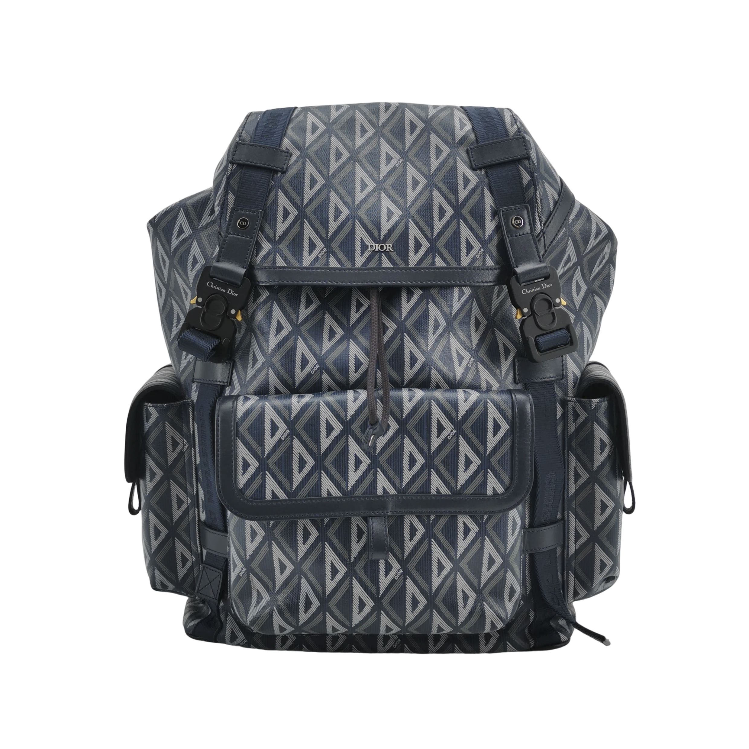 Christian Dior Hit the Road Backpack CD Diamond Coated Canvas — photo 1 of 16