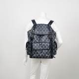 Christian Dior Hit the Road Backpack CD Diamond Coated Canvas — thumbnail 2