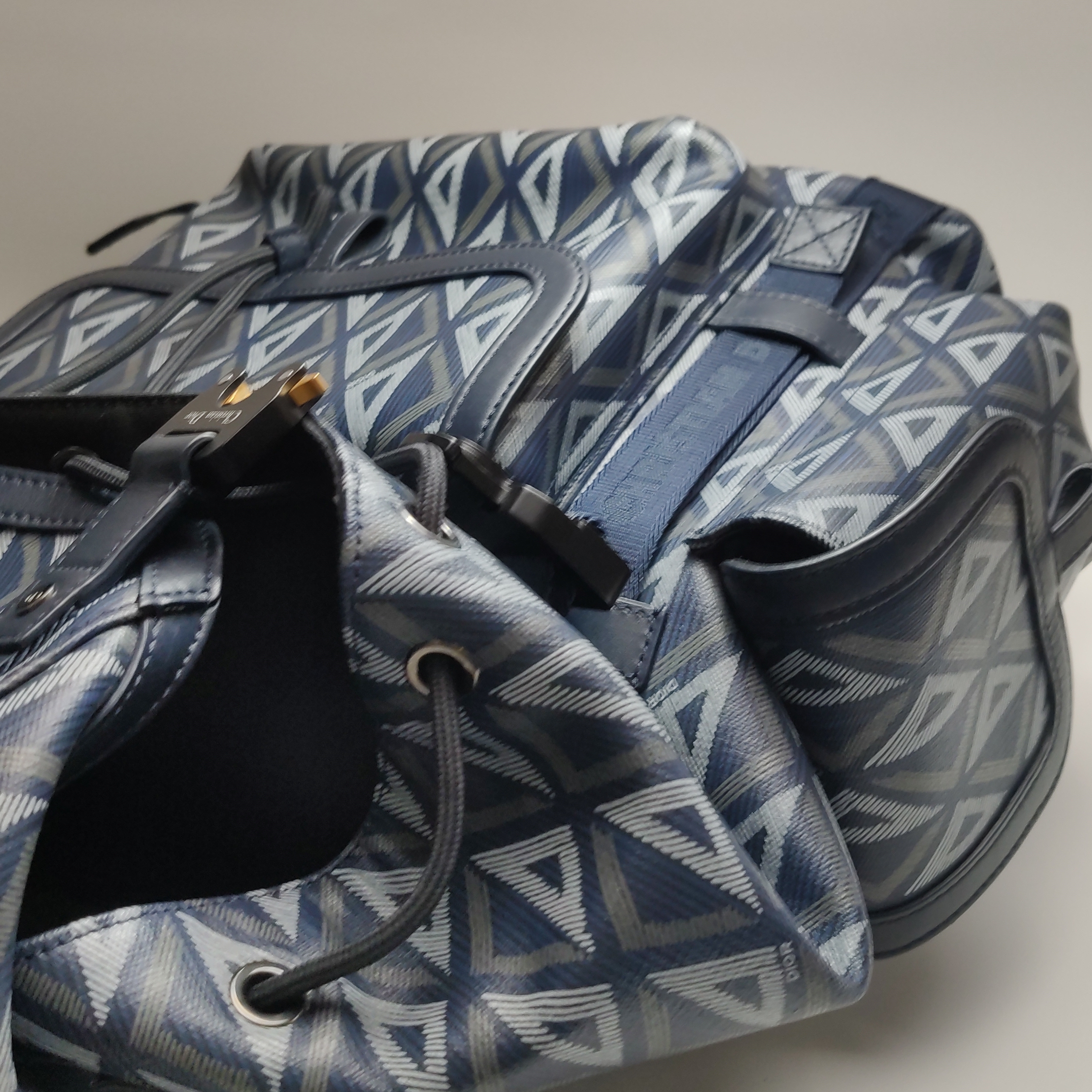 Christian Dior Hit the Road Backpack CD Diamond Coated Canvas — photo 7 of 16