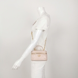  Christian Dior Lady Dior Vanity Case Cannage Quilted Lambskin — thumbnail 2