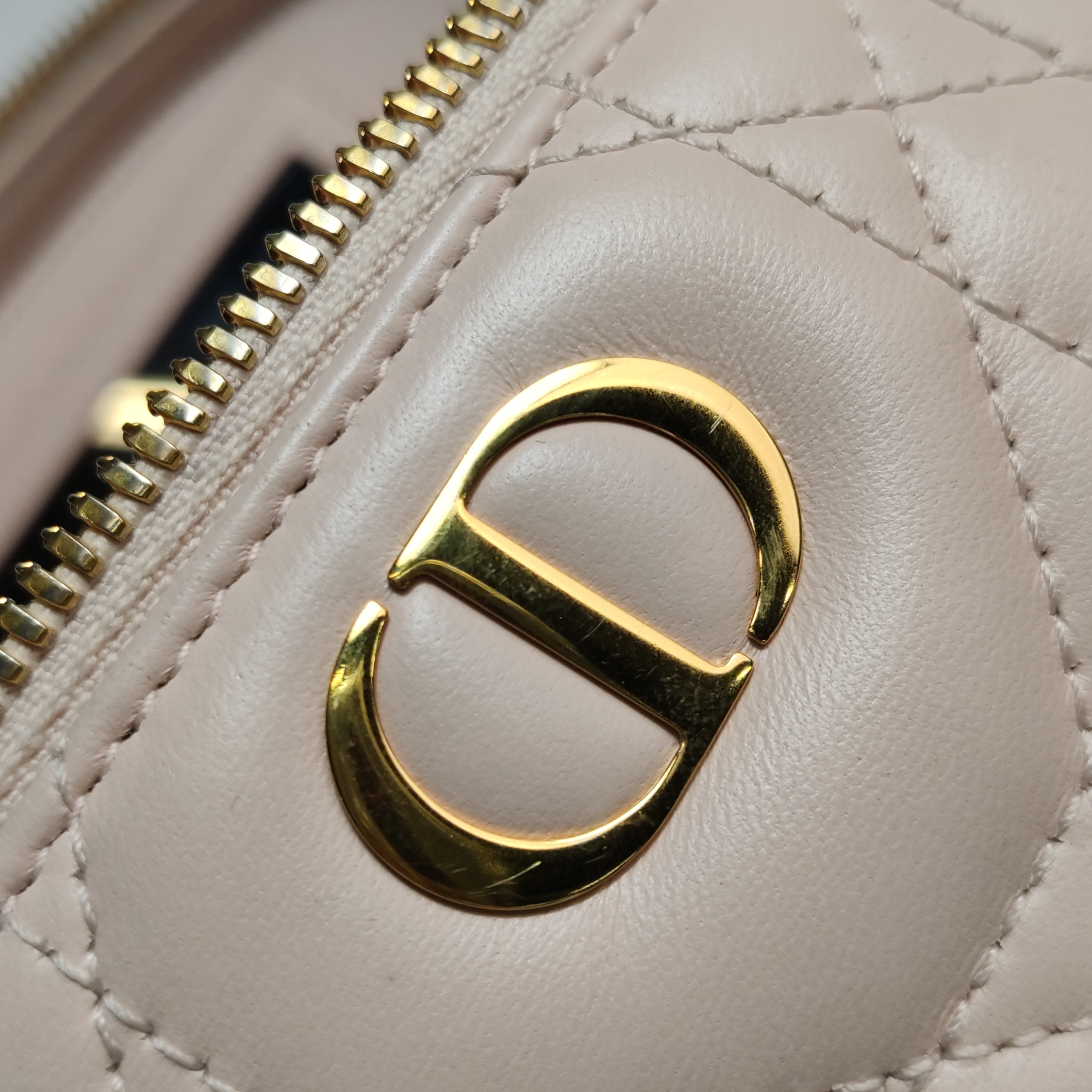  Christian Dior Lady Dior Vanity Case Cannage Quilted Lambskin — photo 11 of 15