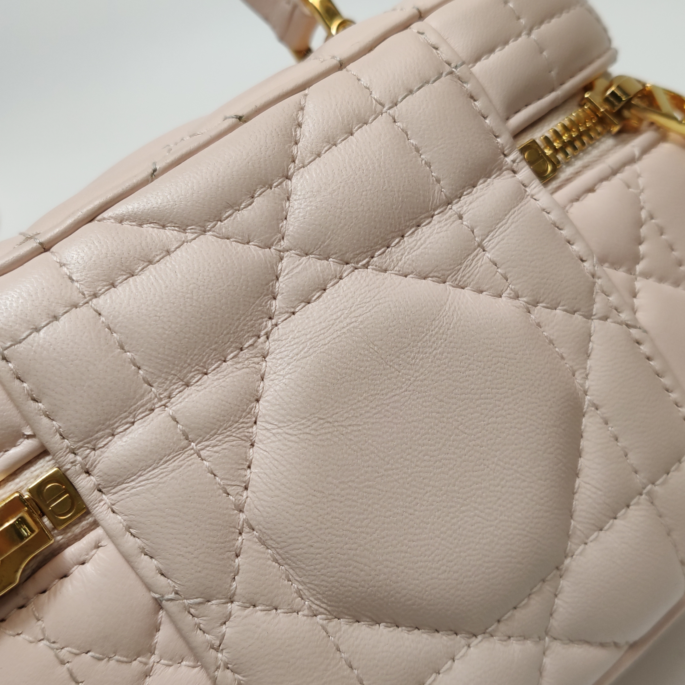  Christian Dior Lady Dior Vanity Case Cannage Quilted Lambskin — photo 10 of 15
