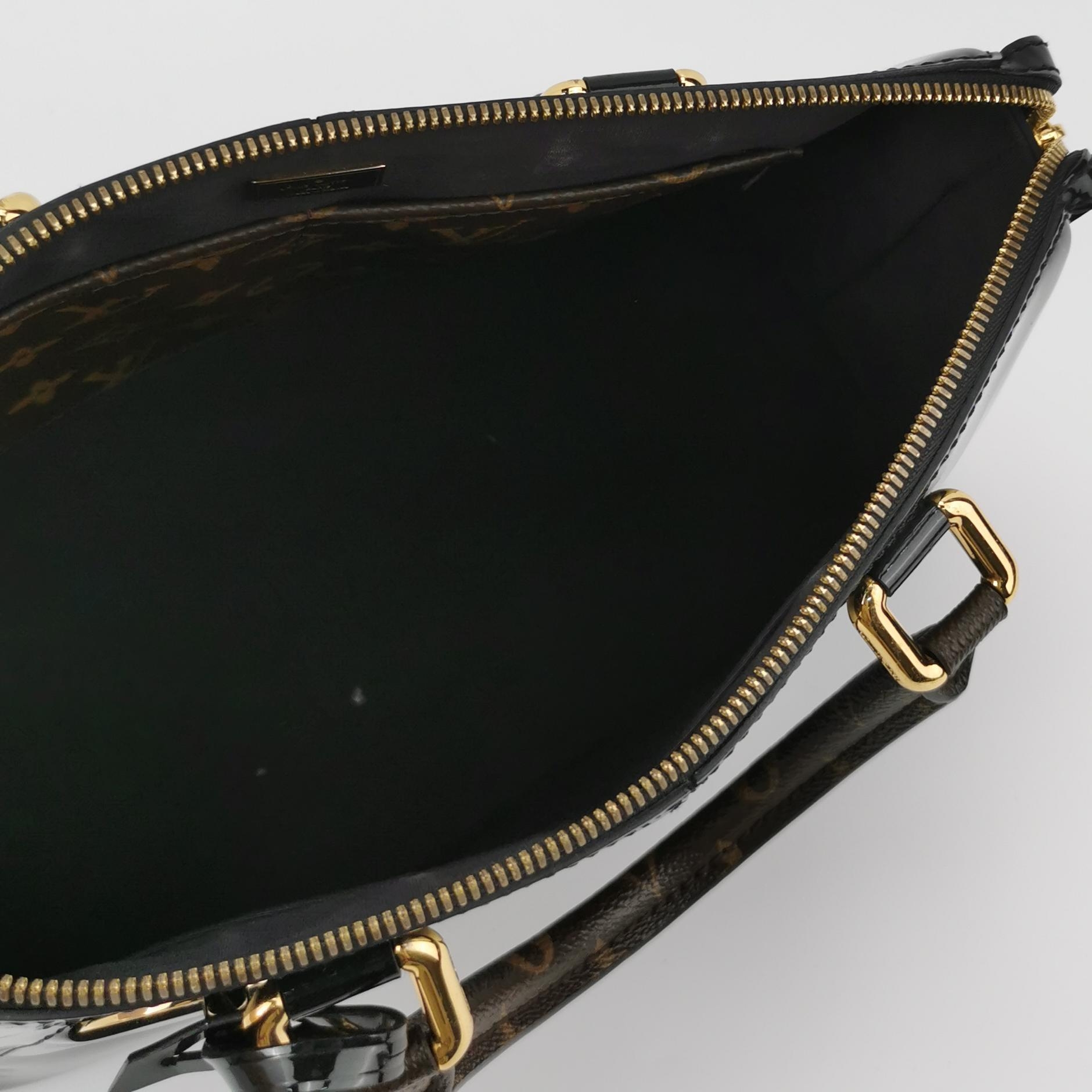 Louis Vuitton(LV) Miroir Vernis Tote Patent leather Black — photo 8 of 16