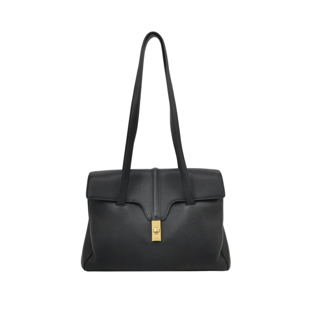 Celine Soft 16 Bag Smooth Calfskin Medium — pre-owned, Vierlot