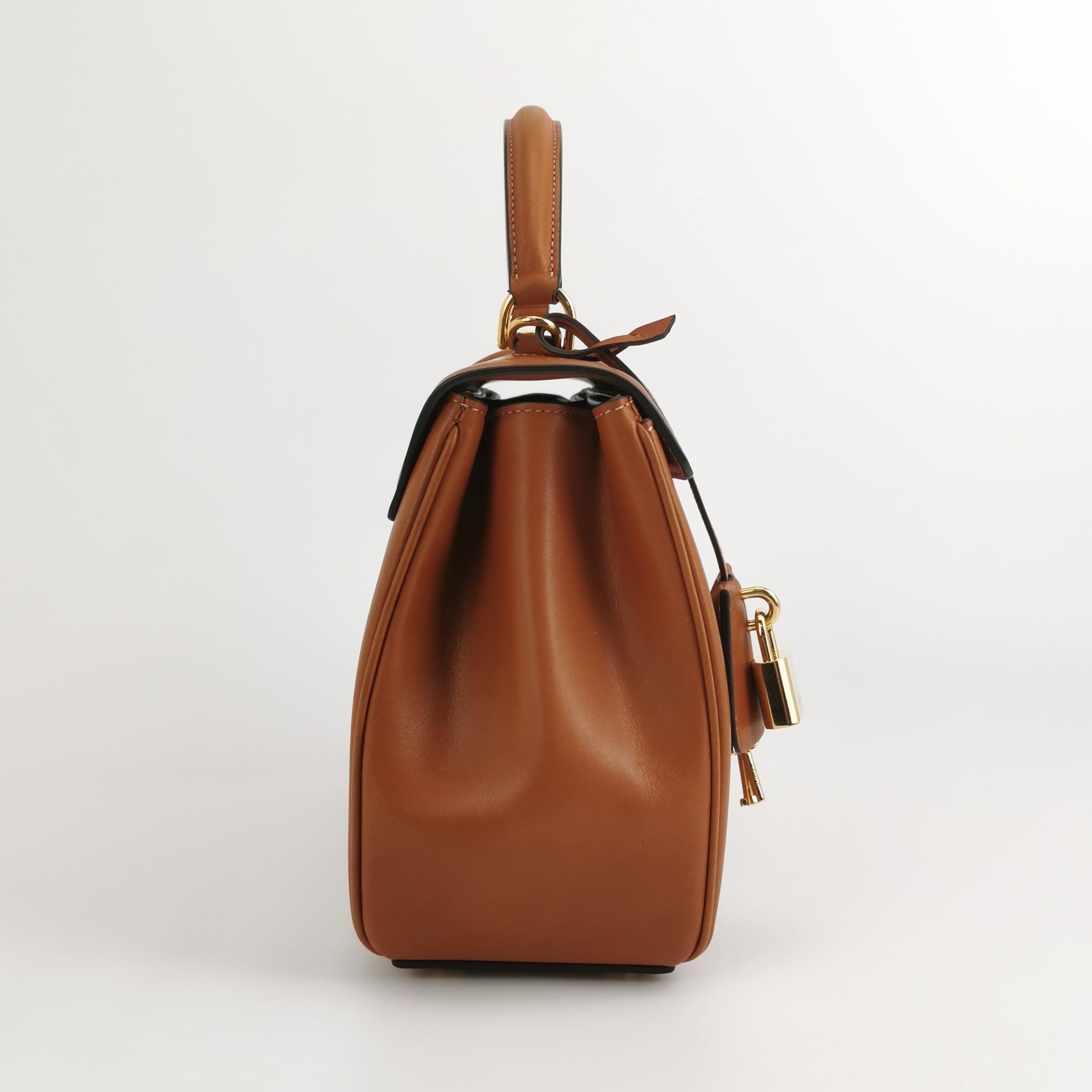 Celine 16 Top Handle Bag Grained Calfskin Medium — photo 4 of 16