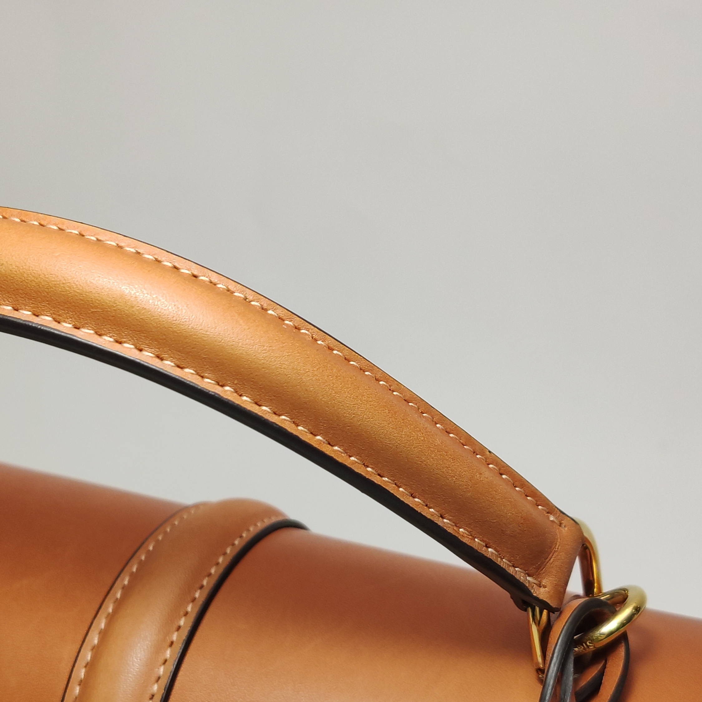 Celine 16 Top Handle Bag Grained Calfskin Medium — photo 14 of 16