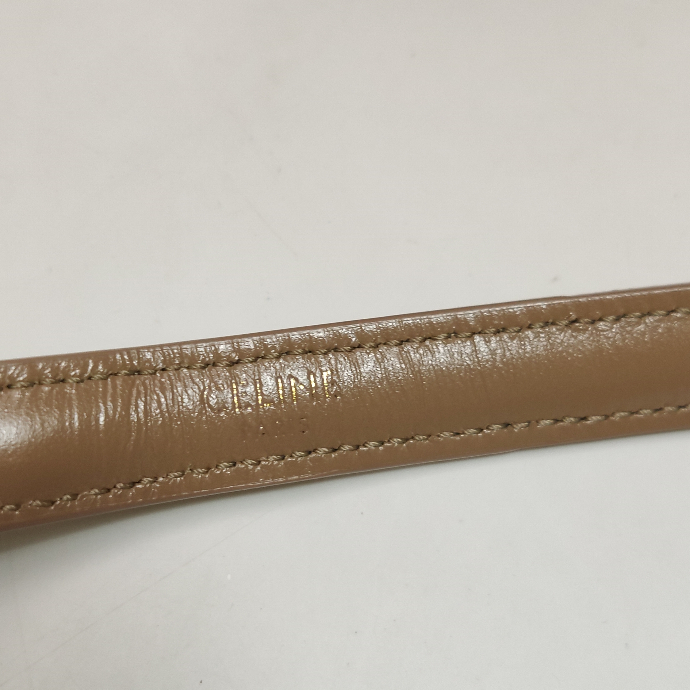 Celine 16 Top Handle Bag Grained Calfskin Medium — photo 15 of 16