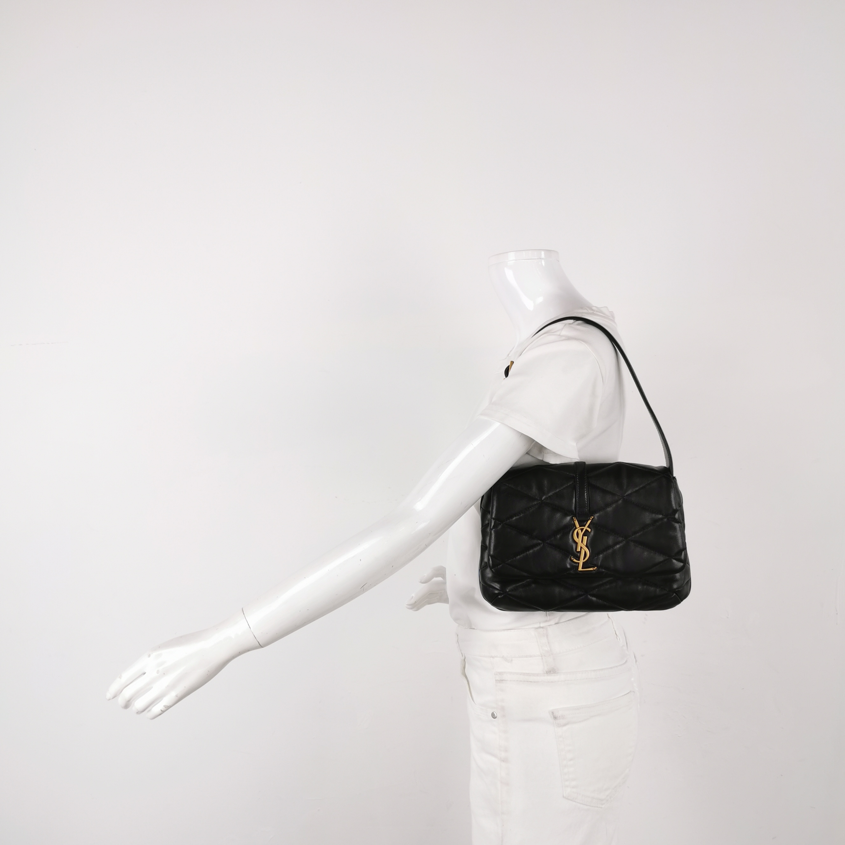Saint Laurent(YSL) Le 57 Shoulder Bag Quilted Leather — alternate view