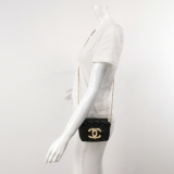 Chanel Framing Chain Flap Bag Quilted Calfskin Mini — thumbnail 2