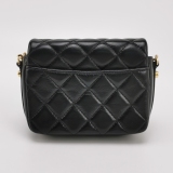 Chanel Framing Chain Flap Bag Quilted Calfskin Mini — thumbnail 5