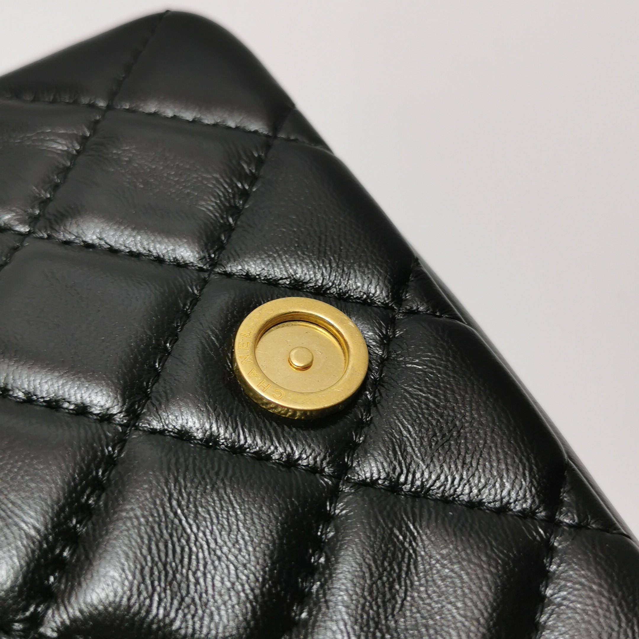 Chanel Framing Chain Flap Bag Quilted Calfskin Mini — photo 11 of 12