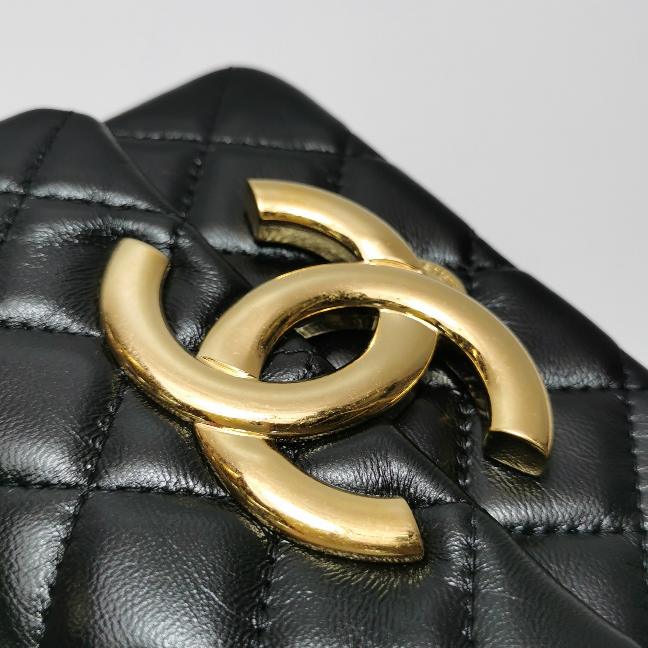 Chanel Framing Chain Flap Bag Quilted Calfskin Mini — photo 9 of 12