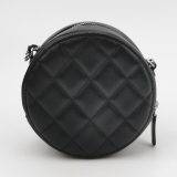 Chanel Round Clutch with Chain Quilted Caviar Mini — thumbnail 5