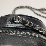 Chanel Round Clutch with Chain Quilted Caviar Mini — thumbnail 11