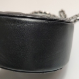 Chanel Round Clutch with Chain Quilted Caviar Mini — thumbnail 10