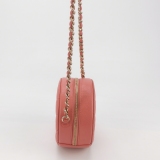 Chanel Round Clutch with Chain Quilted Caviar Mini — thumbnail 3