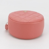 Chanel Round Clutch with Chain Quilted Caviar Mini — thumbnail 6