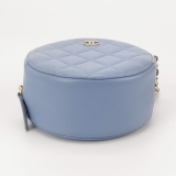 Chanel Round Clutch with Chain Quilted Caviar Mini — thumbnail 6