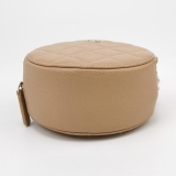 Chanel Round Clutch with Chain Quilted Caviar Mini — thumbnail 6