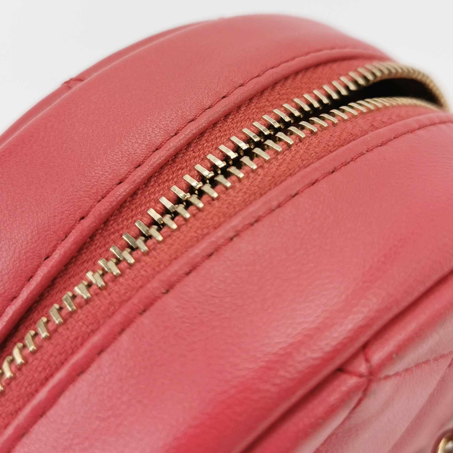 Chanel Round Clutch with Chain Quilted Caviar Mini — photo 9 of 10