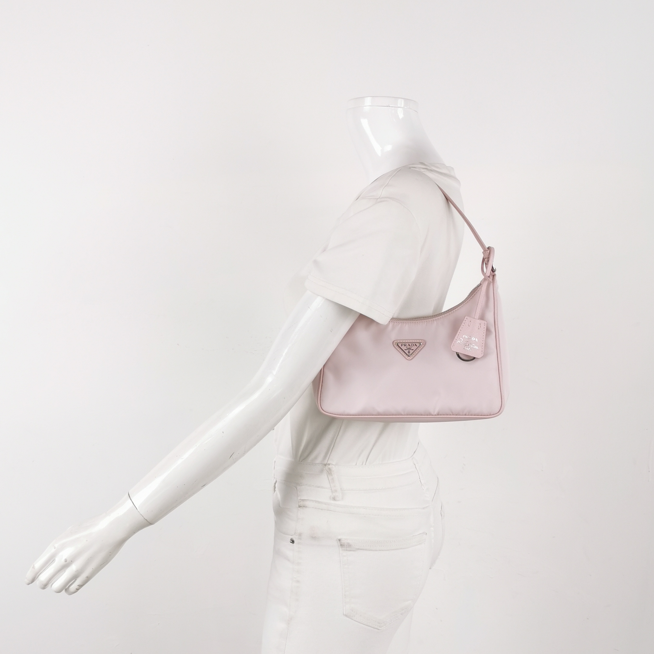 Prada Re-Edition 2000 Hobo Tessuto Mini — alternate view