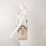 Gucci Diana NM Bamboo Drawstring Bucket Bag Leather Mini — thumbnail 2