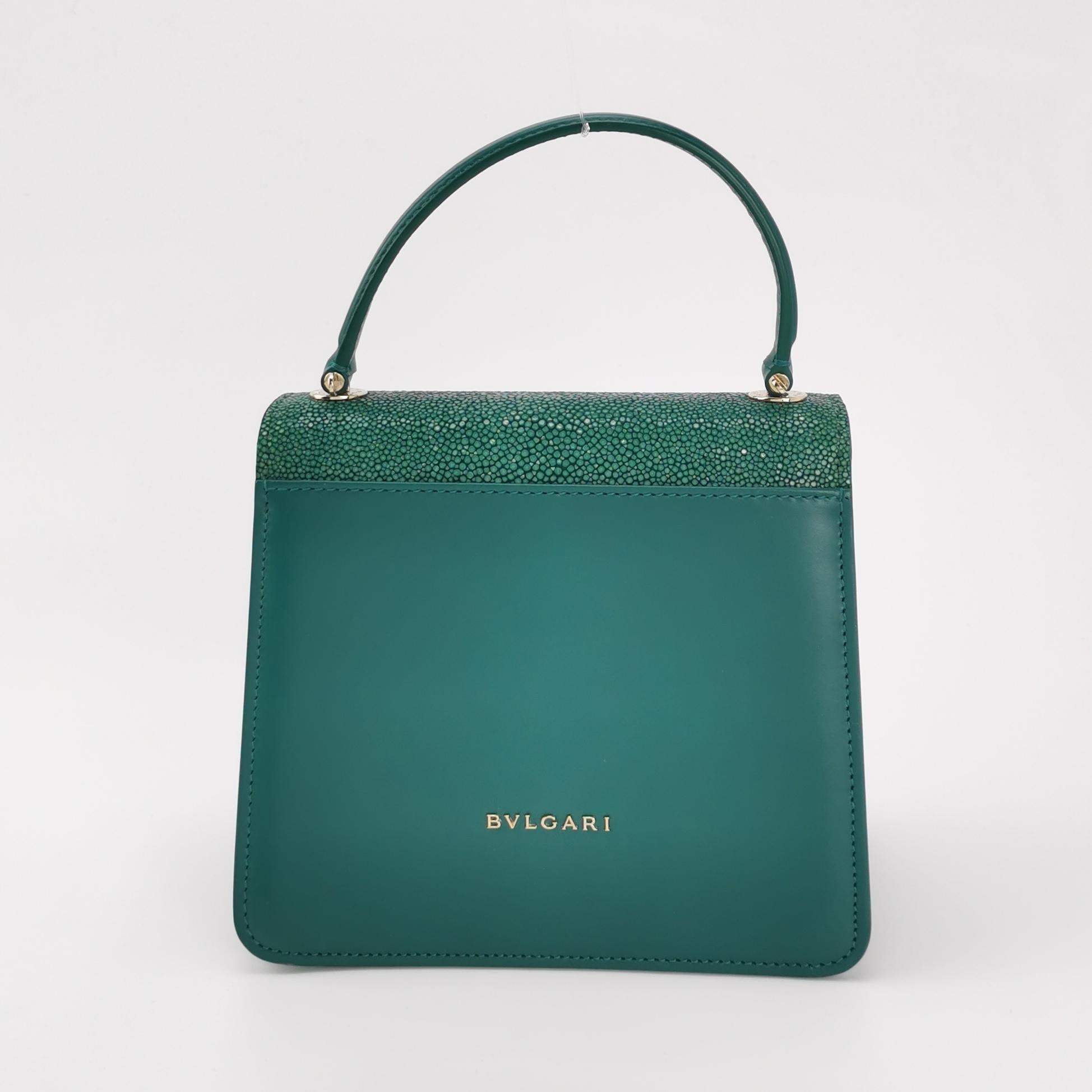 Bvlgari Serpenti Forever Top Handle Bag Leather Small — photo 5 of 17