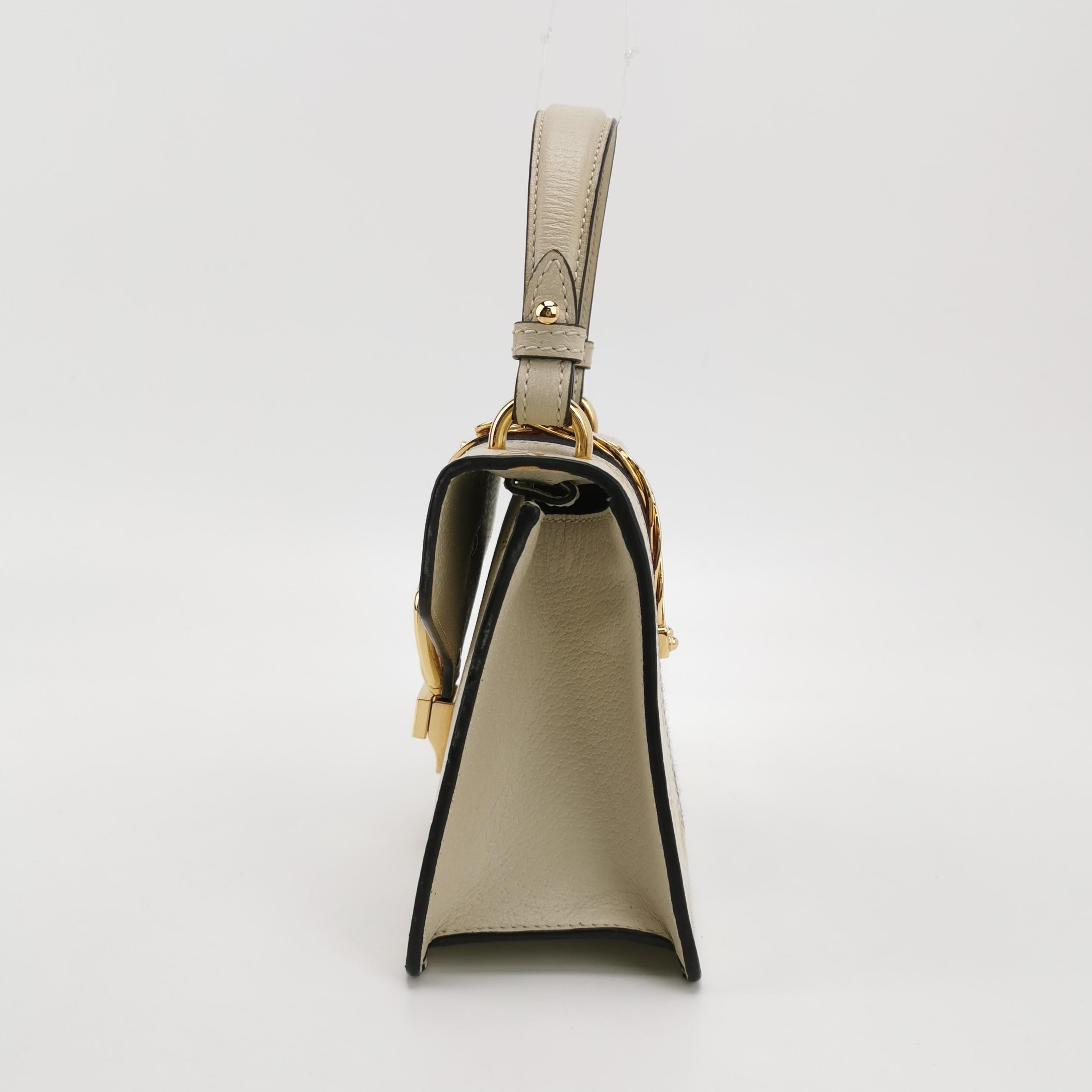 Gucci Sylvie Shoulder Bag Printed Leather Mini — photo 3 of 14