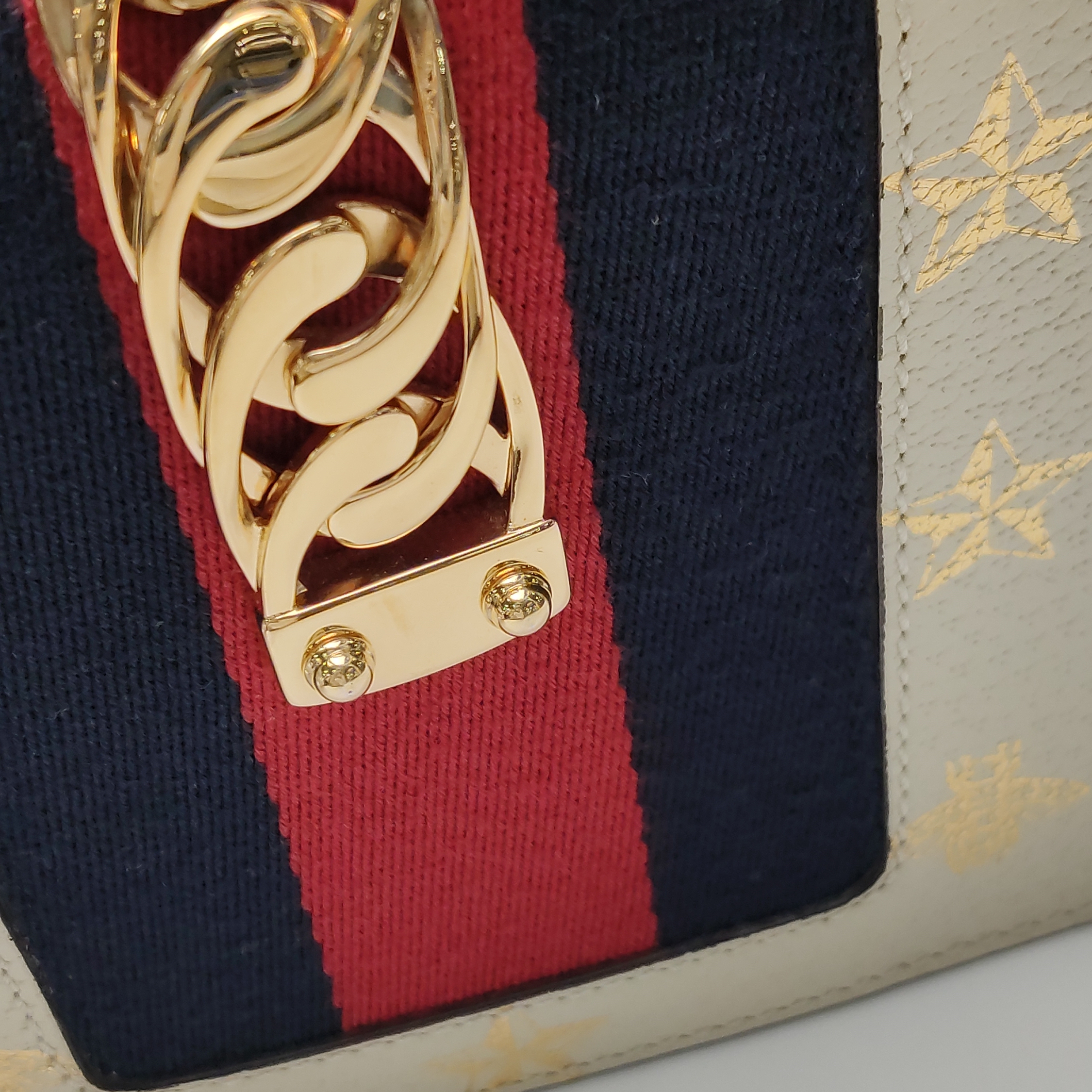 Gucci Sylvie Shoulder Bag Printed Leather Mini — photo 13 of 14