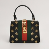 Gucci Sylvie Shoulder Bag Printed Leather Mini — thumbnail 5