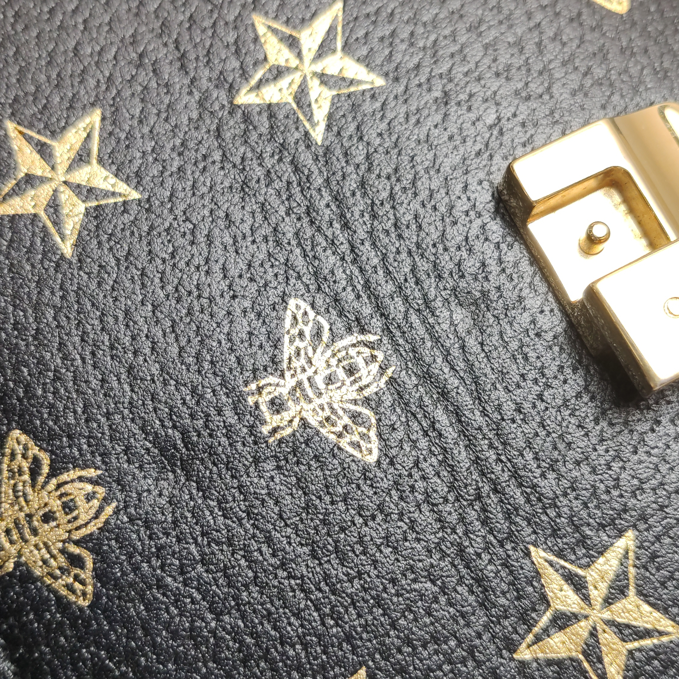 Gucci Sylvie Shoulder Bag Printed Leather Mini — photo 8 of 12