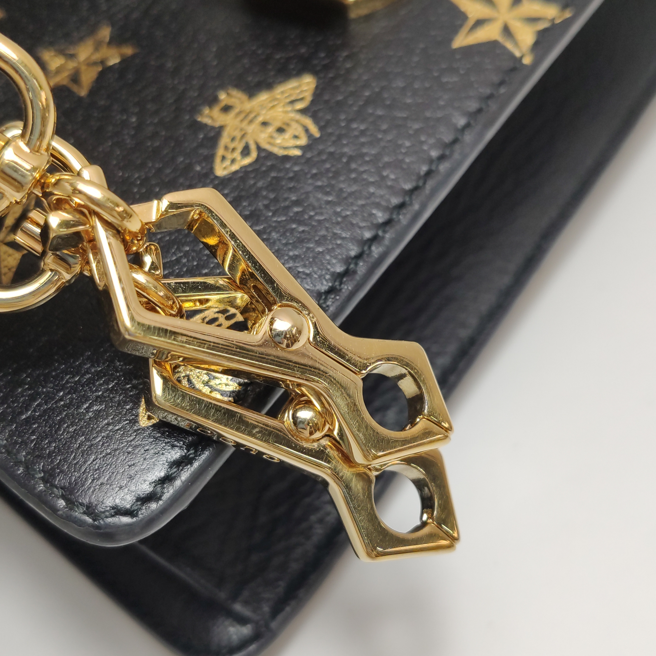 Gucci Sylvie Shoulder Bag Printed Leather Mini — photo 12 of 12