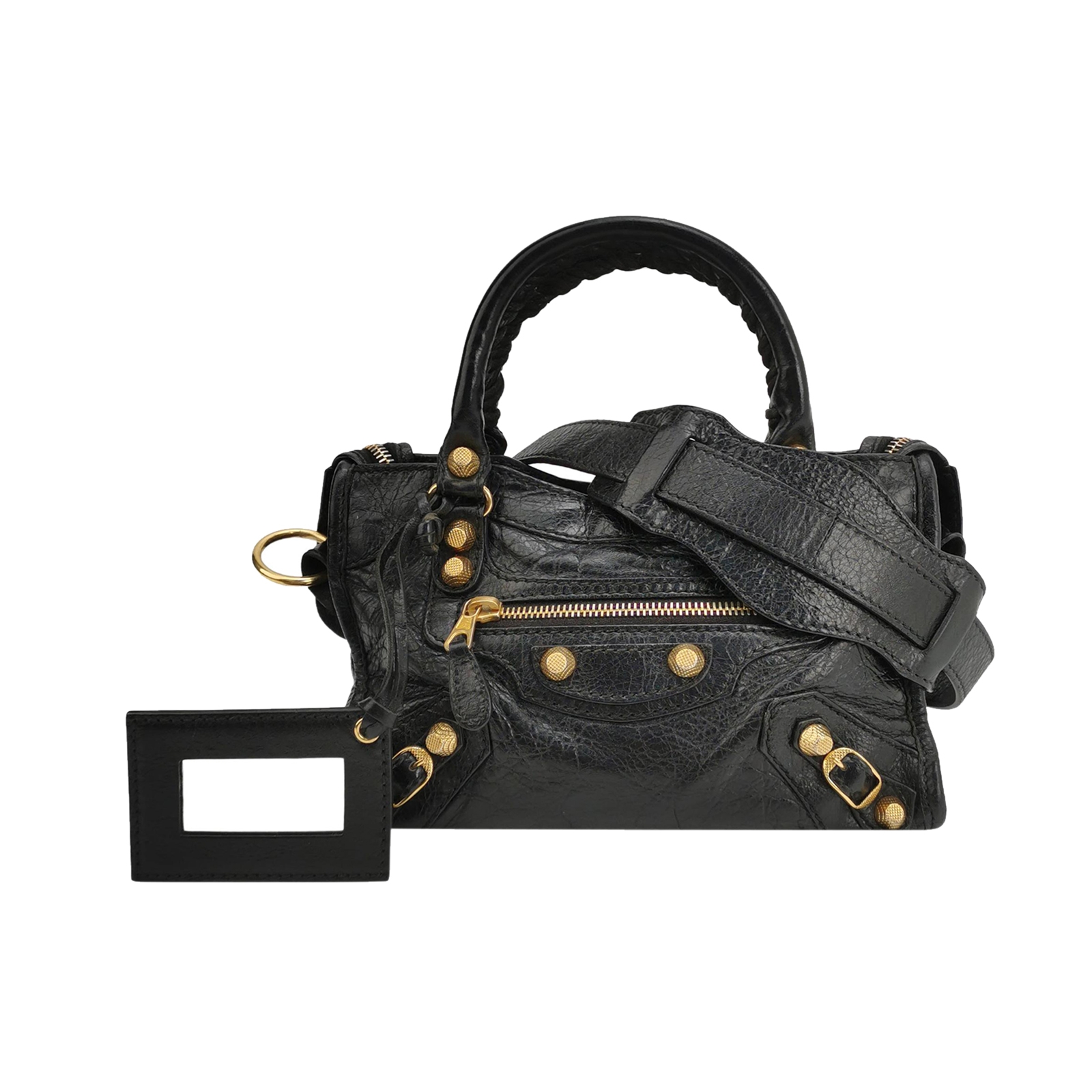 Balenciaga City Classic Studs Bag Leather Mini — photo 1 of 15