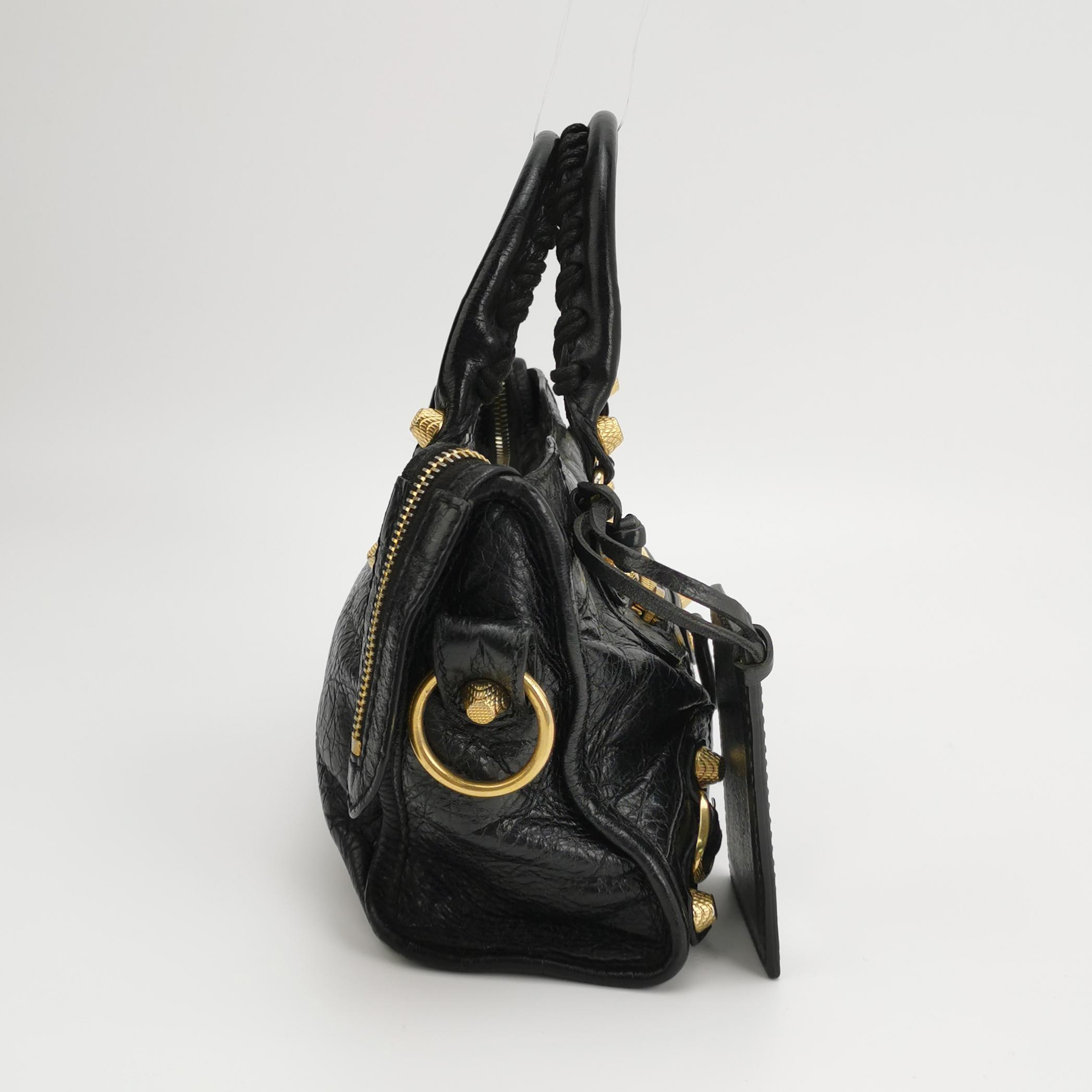Balenciaga City Classic Studs Bag Leather Mini — photo 4 of 15