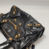 Balenciaga City Classic Studs Bag Leather Mini — thumbnail 8