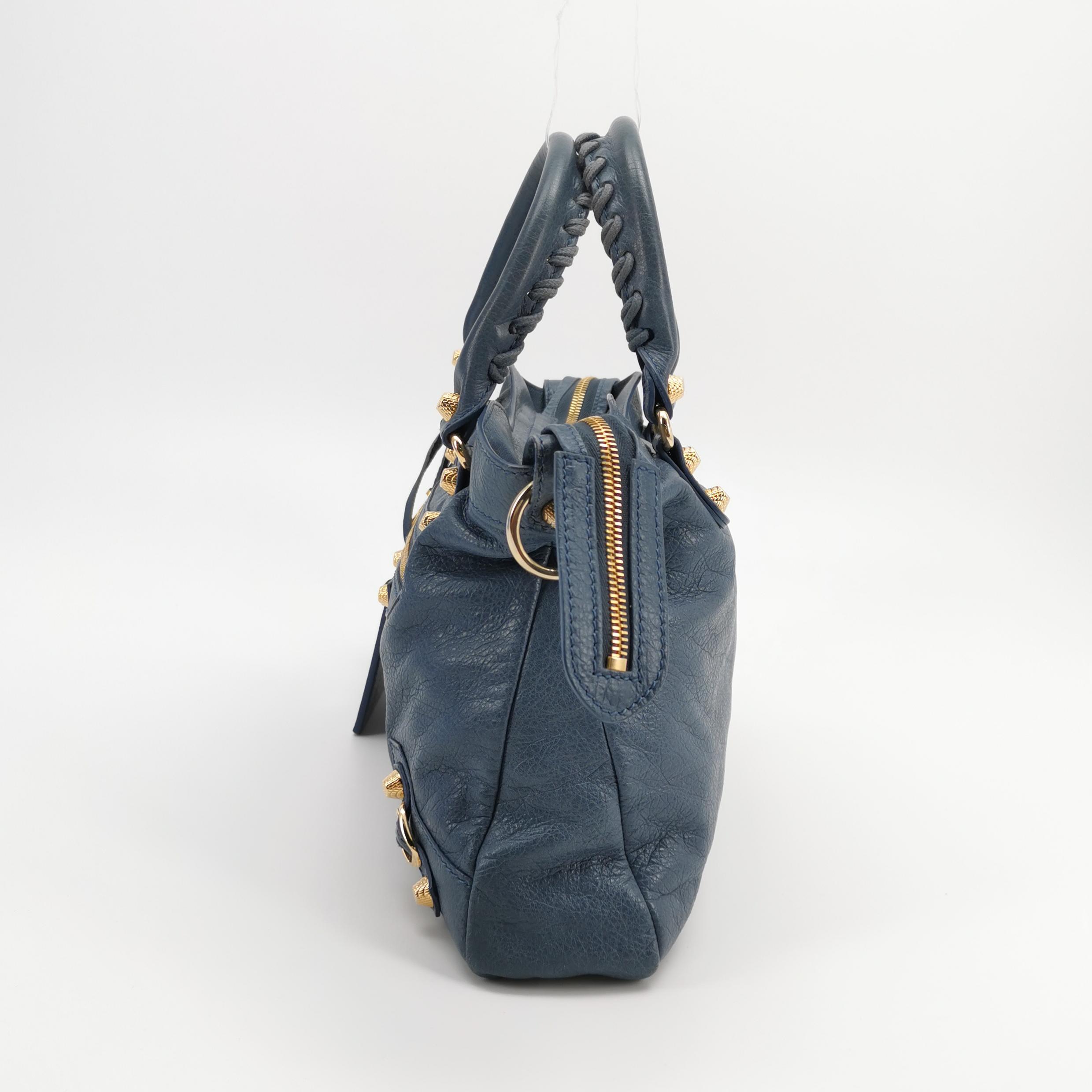 Balenciaga City Classic Studs Bag Leather Small — photo 3 of 16