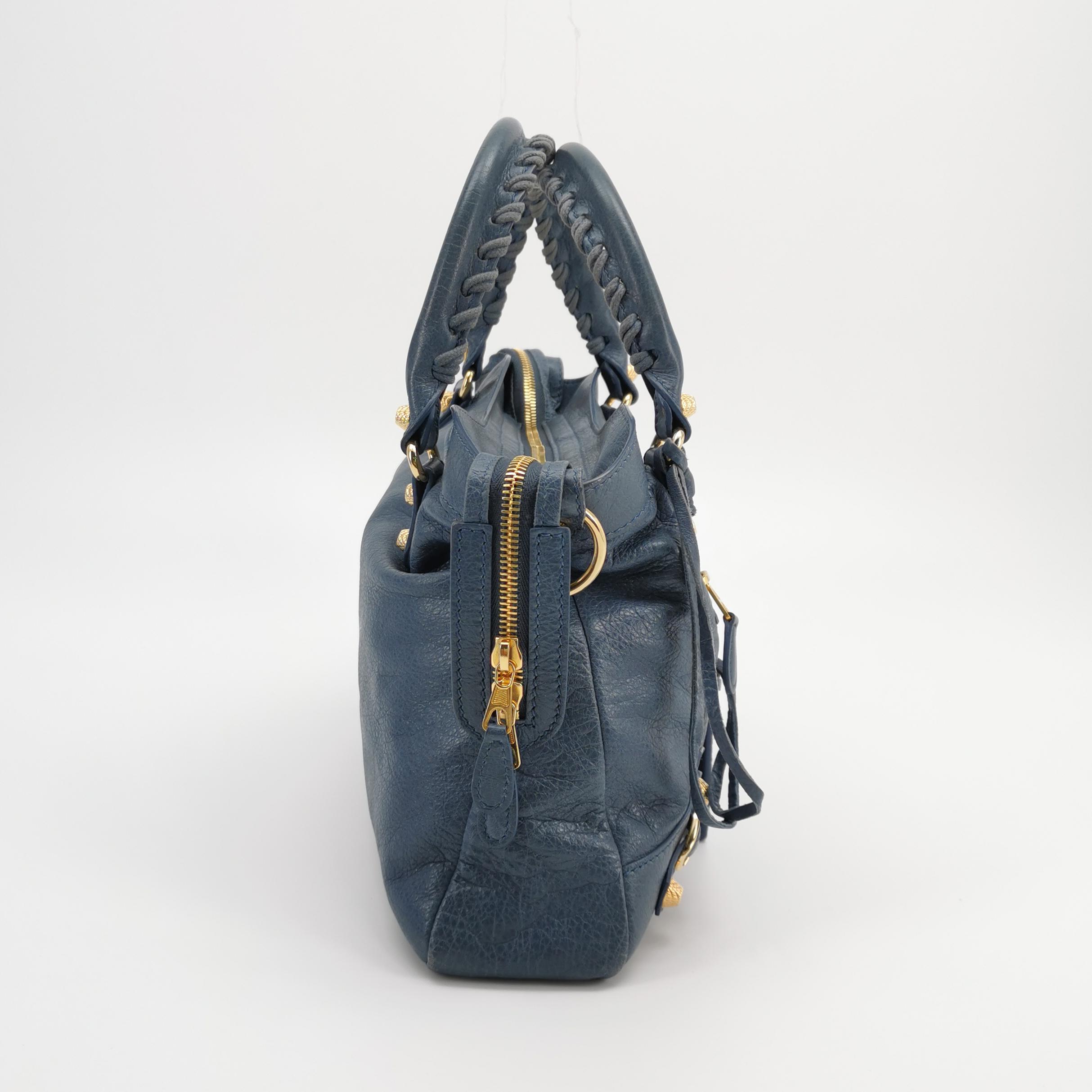 Balenciaga City Classic Studs Bag Leather Small — photo 4 of 16