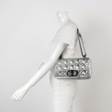  Christian Dior Caro Bag Cannage Quilt Calfskin New Medium — thumbnail 2