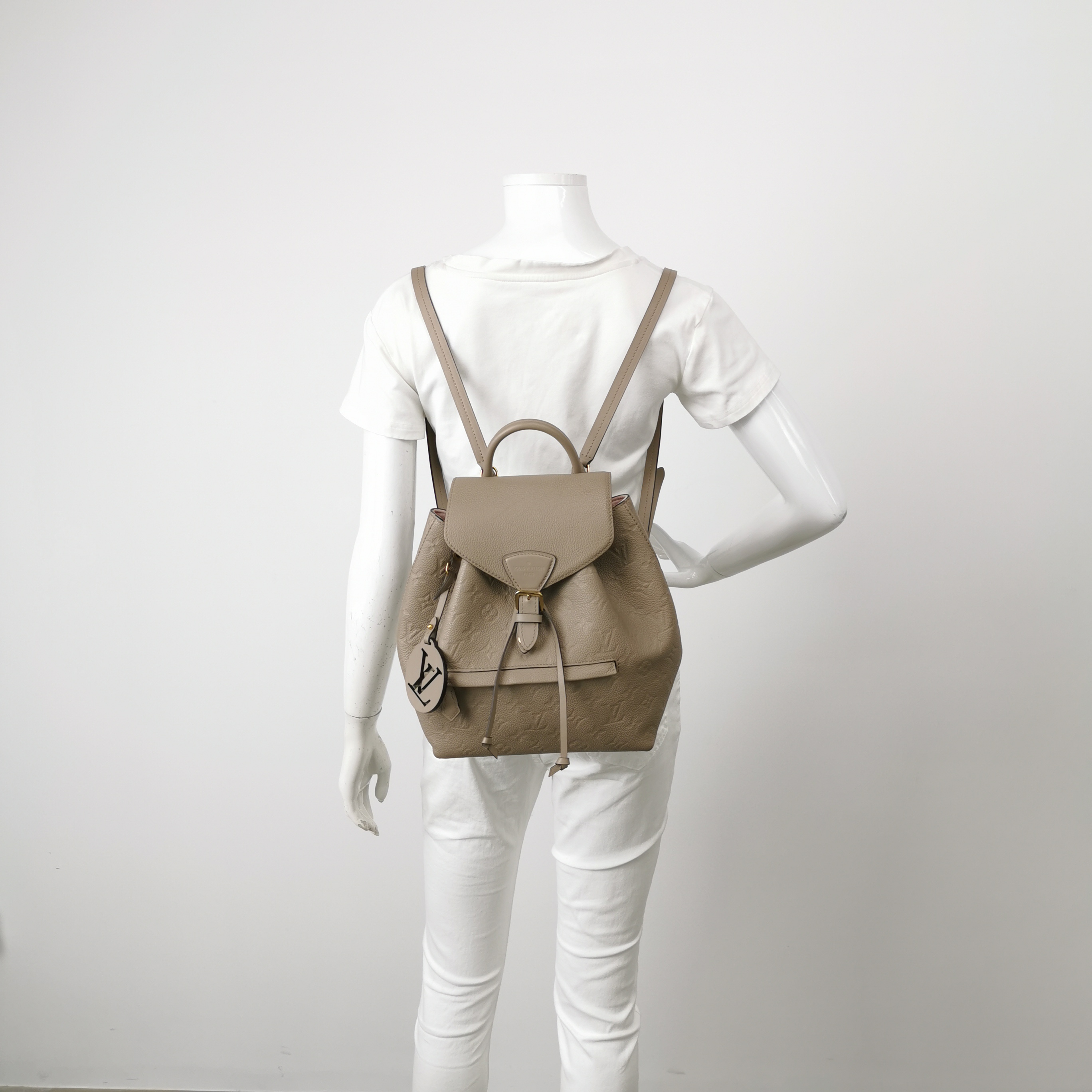 Louis Vuitton(LV) Montsouris NM Backpack Monogram Empreinte Leather PM — alternate view