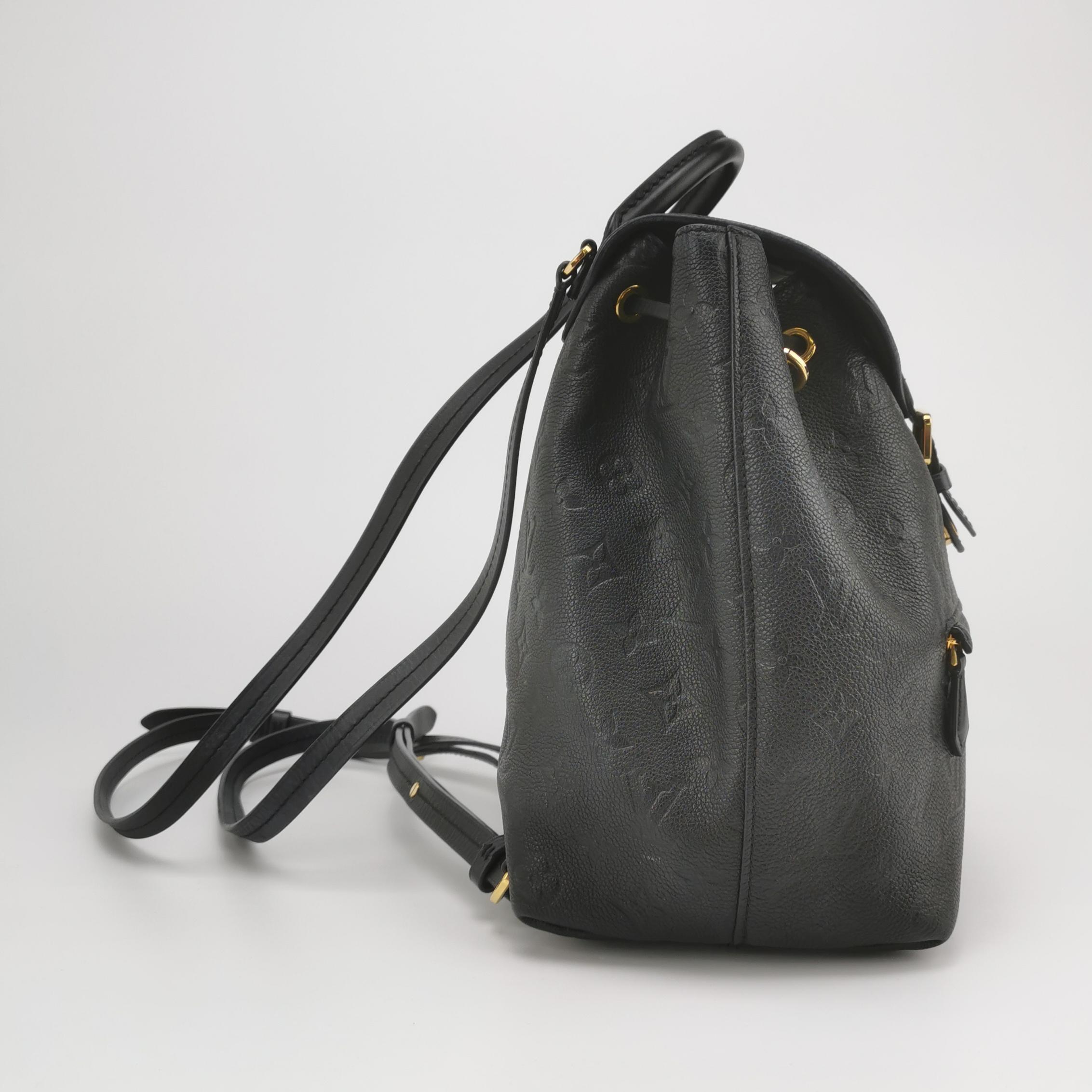Louis Vuitton(LV) Montsouris NM Backpack Monogram Empreinte Leather PM — photo 4 of 16