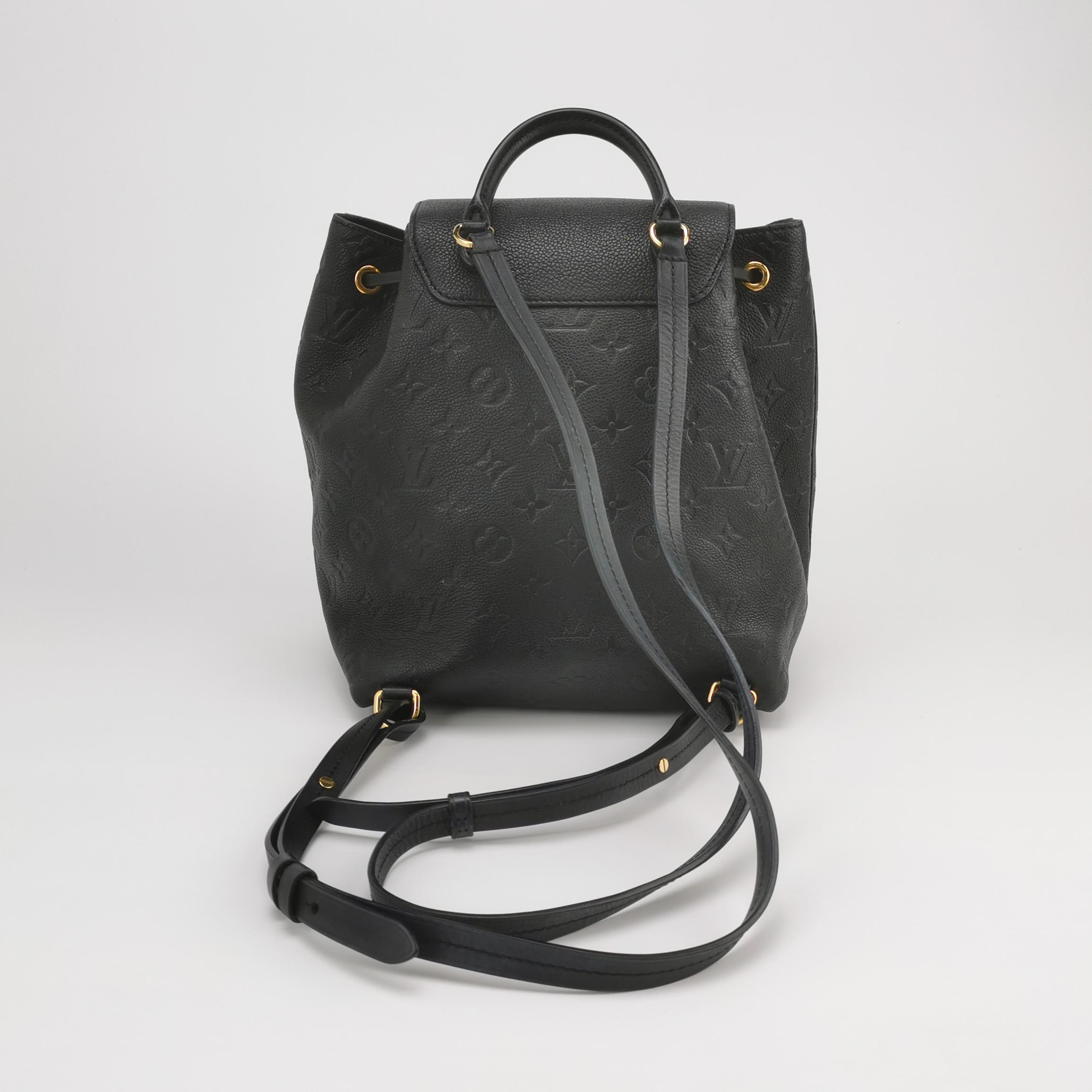 Louis Vuitton(LV) Montsouris NM Backpack Monogram Empreinte Leather PM — photo 5 of 16