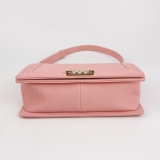 Chanel Boy Flap Bag Quilted Calfskin Old Medium — thumbnail 6