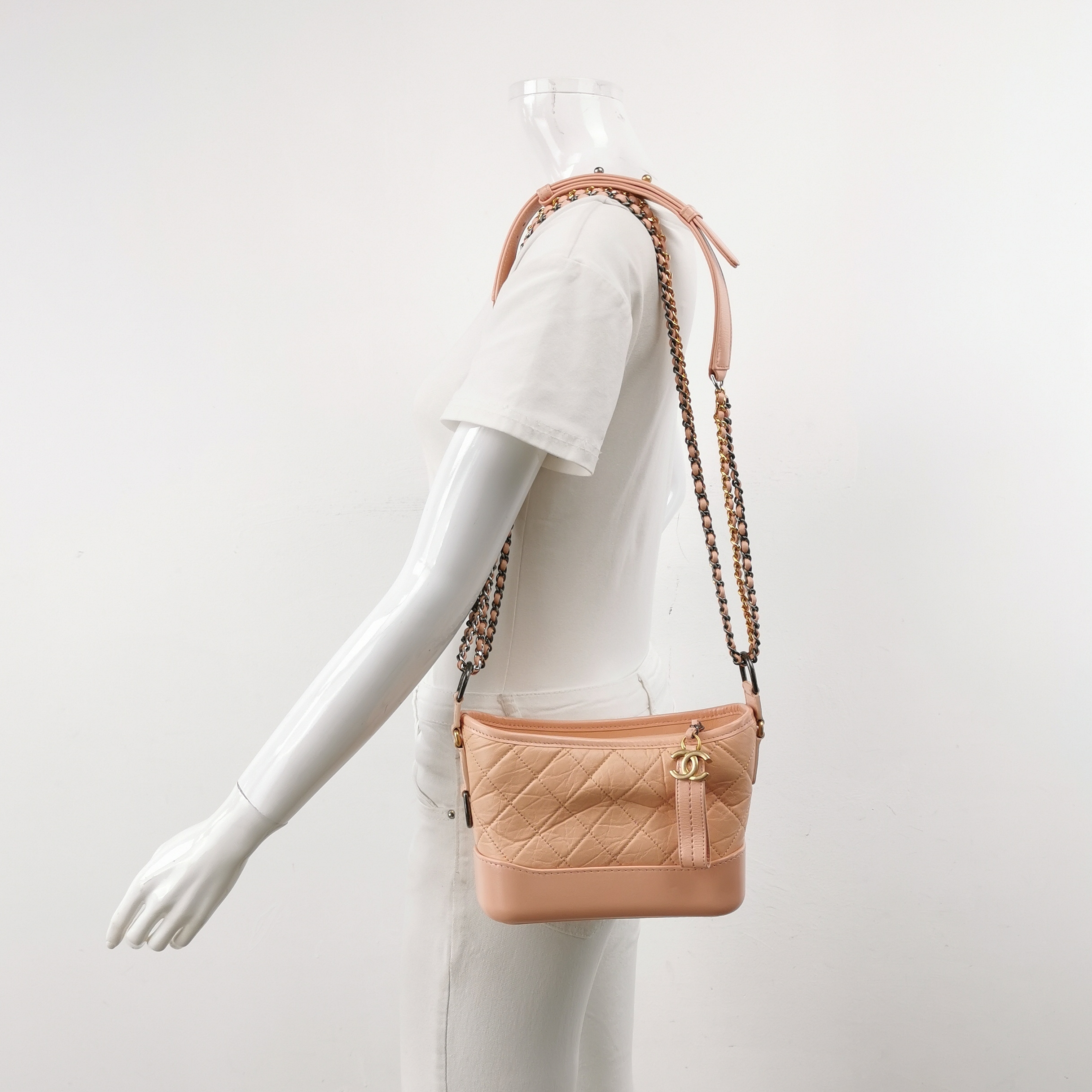 Chanel Gabrielle Hobo Quilted Aged Calfskin Small — alternate view
