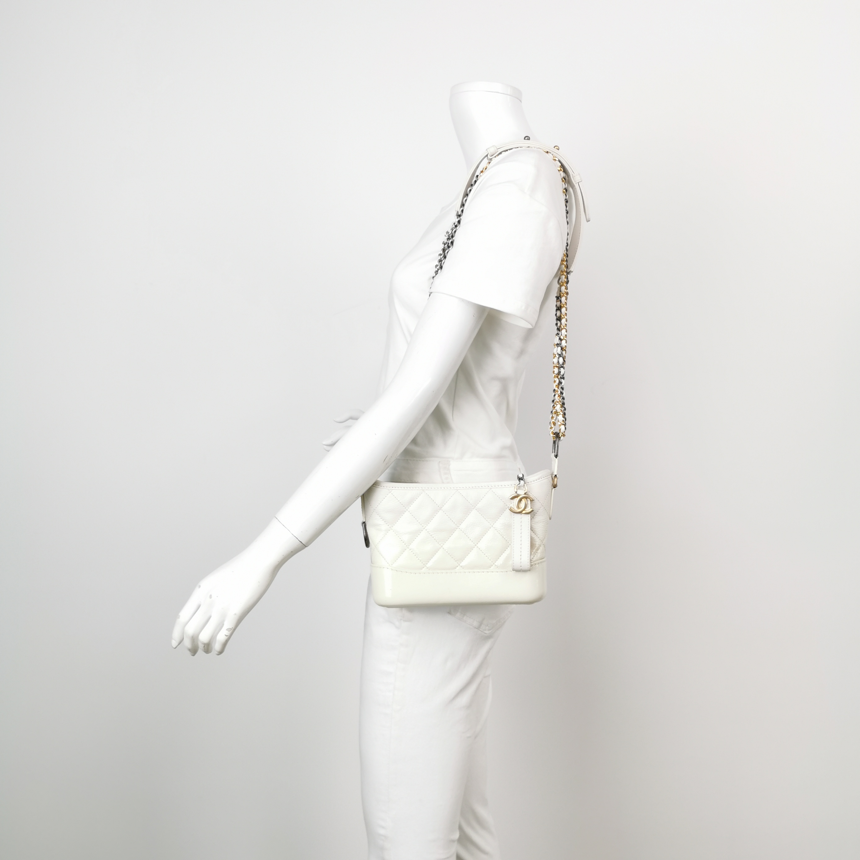 Chanel Gabrielle Hobo Quilted Aged Calfskin Small — alternate view
