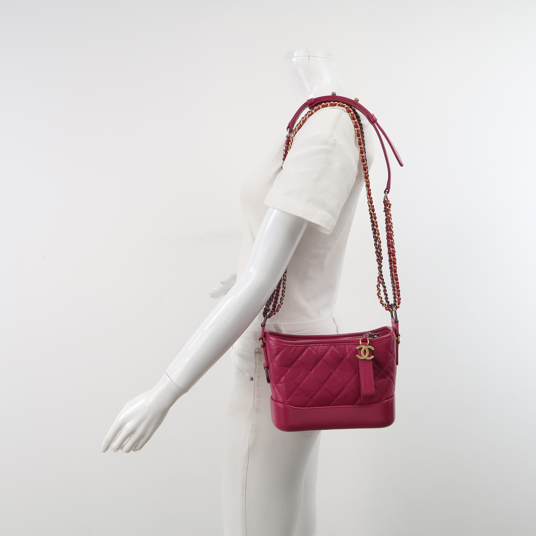 Chanel Gabrielle Hobo Quilted Aged Calfskin Small — alternate view